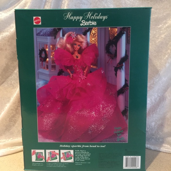 1990 holiday barbie